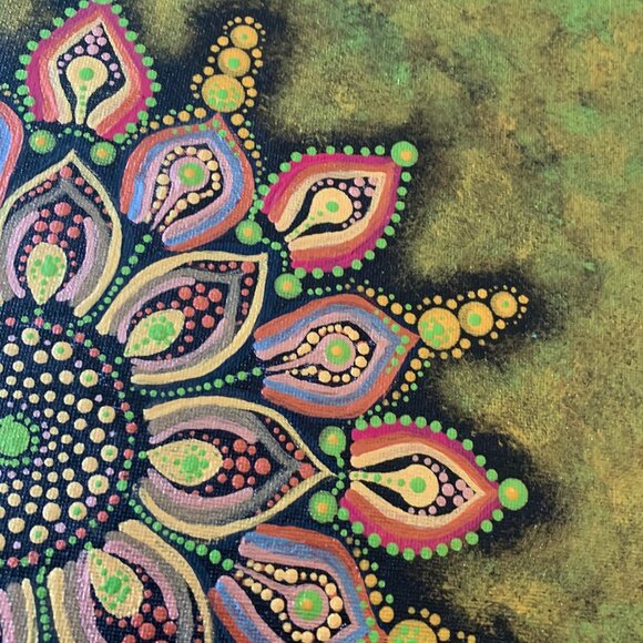 ⭐️NEW Original Hand Painted 12 x 12" Acrylic - Picture 2 of 11